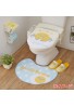 SANRIO Gudetama Toilet Lid Cover & Mat Set