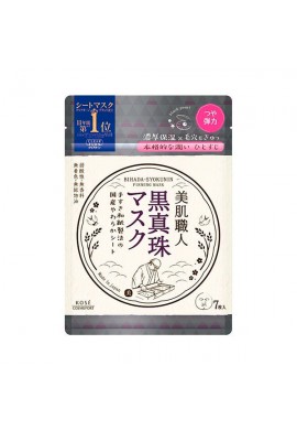 Kose Cosmeport Clear Turn Bihada-Syokunin Black Pearl Firming Mask