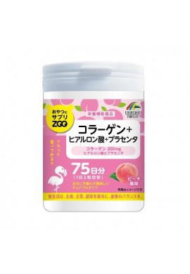Unimat Riken Snack Supplement ZOO Collagen & Hyaluronic Acid & Placenta