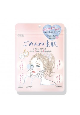 Kose Cosmeport Clear Turn Gomenne Bare Sleep Face Mask