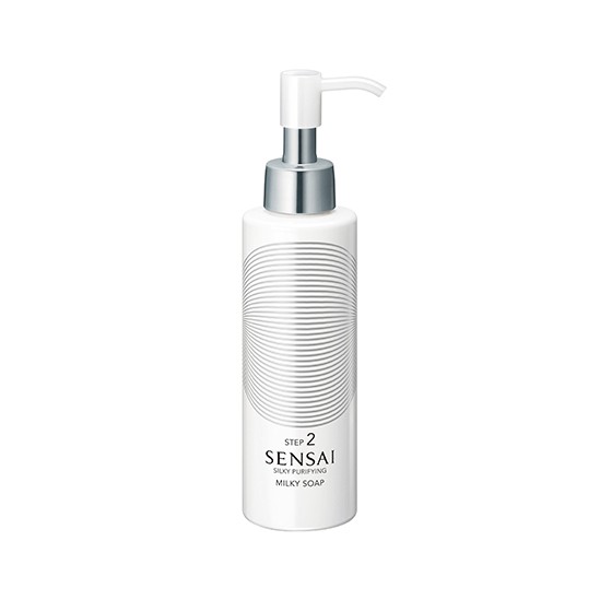 Kanebo SENSAI Step 2 Silky Purifying Milky Soap | Japanstore | Wash