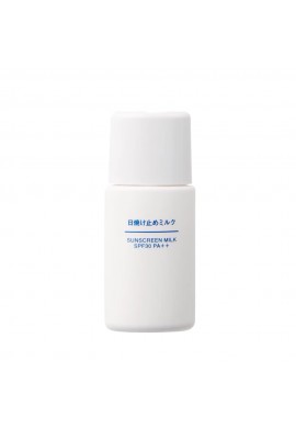 MUJI Medicated Whitening Sunscreen Milk SPF31 PA+++