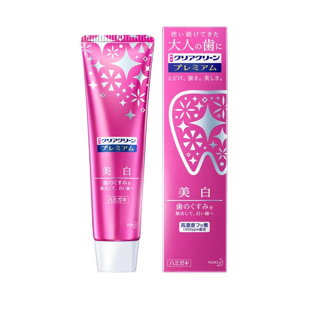 Kao Clear Clean Premium Whitening Bihaku | Japanstore | Toothpaste
