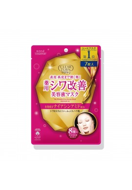 Kose Cosmeport Clear Turn The Wrinkle Care Serum Mask Premium