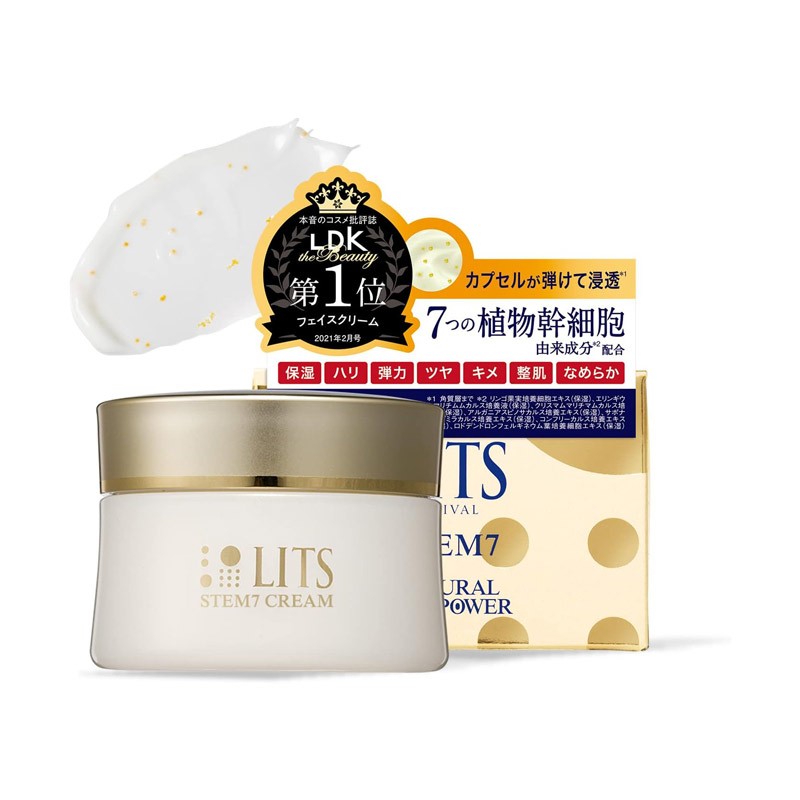 LITS REVIVAL STEM7 CREAM 50g 4個セット NatureLab Co. LITS Revival Stem7 Cream | Japanstore Cream Face Care