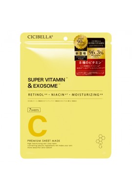 CICIBELLA Super Vitamin & Exosome Premium Sheet Mask