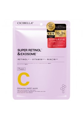 CICIBELLA Super Retinol & Exosome Premium Sheet Mask