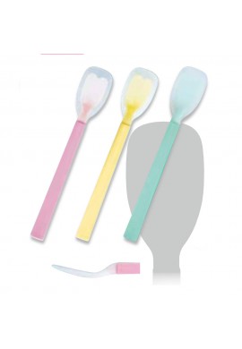 Okabeyoshokki Soft-touch Spoon Silicone Coating