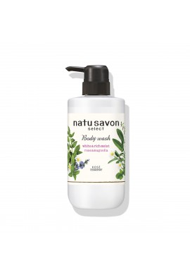 Kose Cosmeport Natu Savon Select Body Wash White & Rich Moist Rose & Magnolia