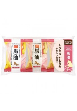 Pelican Soap Family Soap Horse Oil 6pcs Box