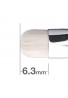 Hakuhodo J005 Eye Shadow Round & Flat Black Medium