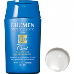 Azjatyckie kosmetyki DHC MEN Skin Care Q10 Cool all-in-one Refreshing Gel