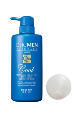DHC MEN Skin Care Q10 Medicated all-in-one Protection Cleansing Wash