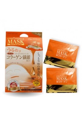Azjatyckie kosmetyki Japan Gals Pure 5 Essence Mask W Collagen