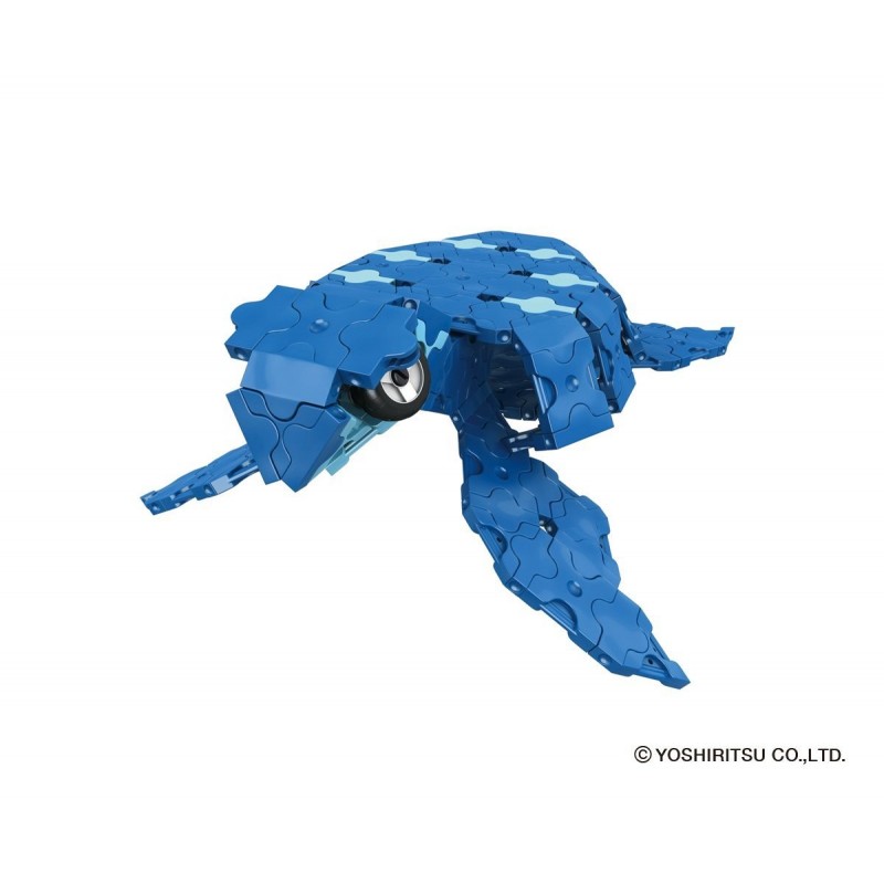 Yoshiritsu LaQ Marine World Shark - Set Costruzioni Giapponese, Unisex, Dai 5 Anni, ST E CE