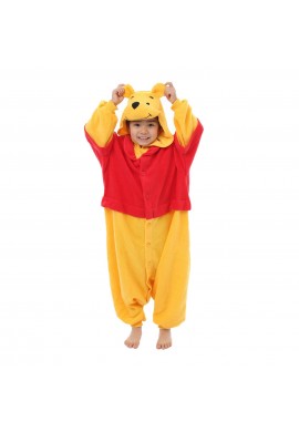 SAZAC Kigurumi for Kids Disney's Winnie the Pooh