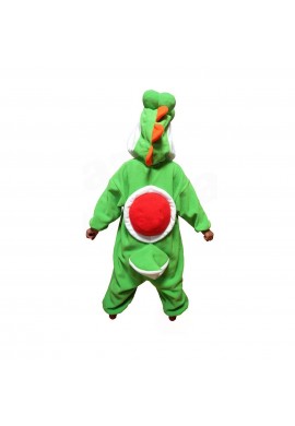 SAZAC Kigurumi for Kids Super Mario Brothers Yoshi