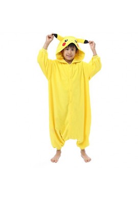 SAZAC Kigurumi for Kids Pocket Monster Pikachu