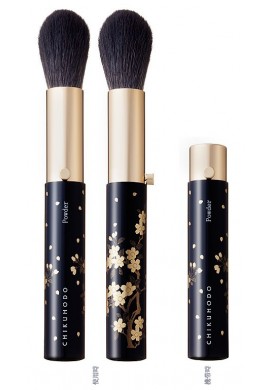 Azjatyckie akcesoria Chikuhodo Makie Series Brush Powder MK-11 Retractable