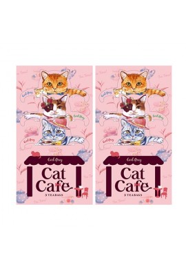 Azjatyckie herbaty Tea Boutique Earl Grey Cat Cafe 6 Tea Bags