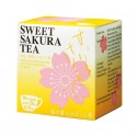 Azjatyckie herbaty Tea Boutique Sweet Sakura Tea Hojicha (Roasted Green Tea) with Cherry Blossom Essence & Leaves