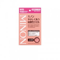 Azjatyckie kosmetyki Minon Body Wash Towel for Sensitive & Dry Skin