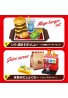 SANRIO Gudetama Miniature Figure Gudetama Burger Shop