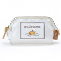 SANRIO Gudetama Clear Pouch with Wire (logo)