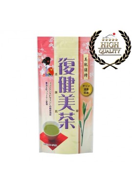 Azjatyckie herbaty Satouseicha Fukukenbi Cha Powder Green Tea with Collagen 30%