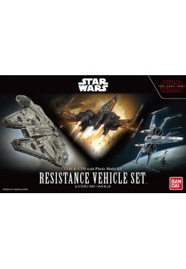 Bandai Star Wars Resistance Vehicle Set 1/144 & 1/350 Scale Plastic Model Kit