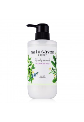 Kose Cosmeport Natu Savon Select Body Wash Refresh Chamomile & Pear