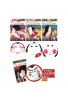 Pure Smile Japan Art Mask: Hoppehime, Momimaro, Benidayu, Horoemon