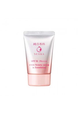 Shiseido Junpaku SENKA White Beauty Serum in Foundation SPF30 PA+++