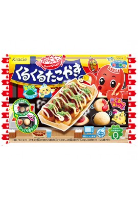 Japońskie słodycze Kracie Popin Cookin Happy Kitchen Kuru Kuru Takoyaki Japana zjadam