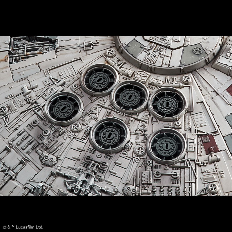 Bandai Hobby Star Wars 1/144 Millennium Falcon Rise De Skywalker 81952