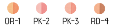 Kose FASIO Face Powder Easy Gradation Cheek Color