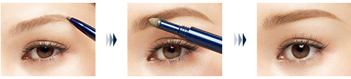 Kanebo Media Makeup W Eyebrow Pencil & Powder