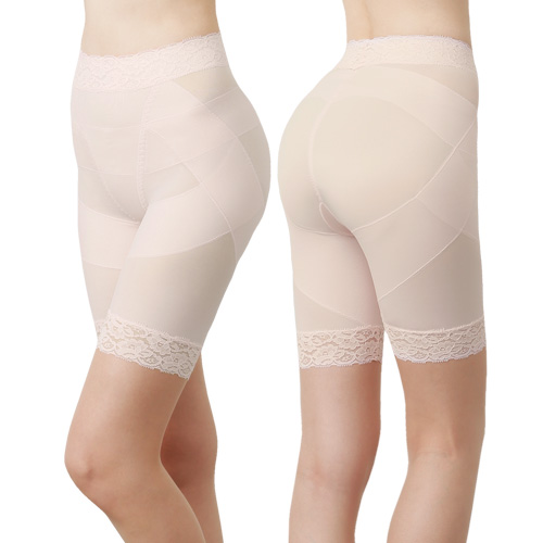 Asiya Biseitai New Pelvis Refresh Shorts Beige Set