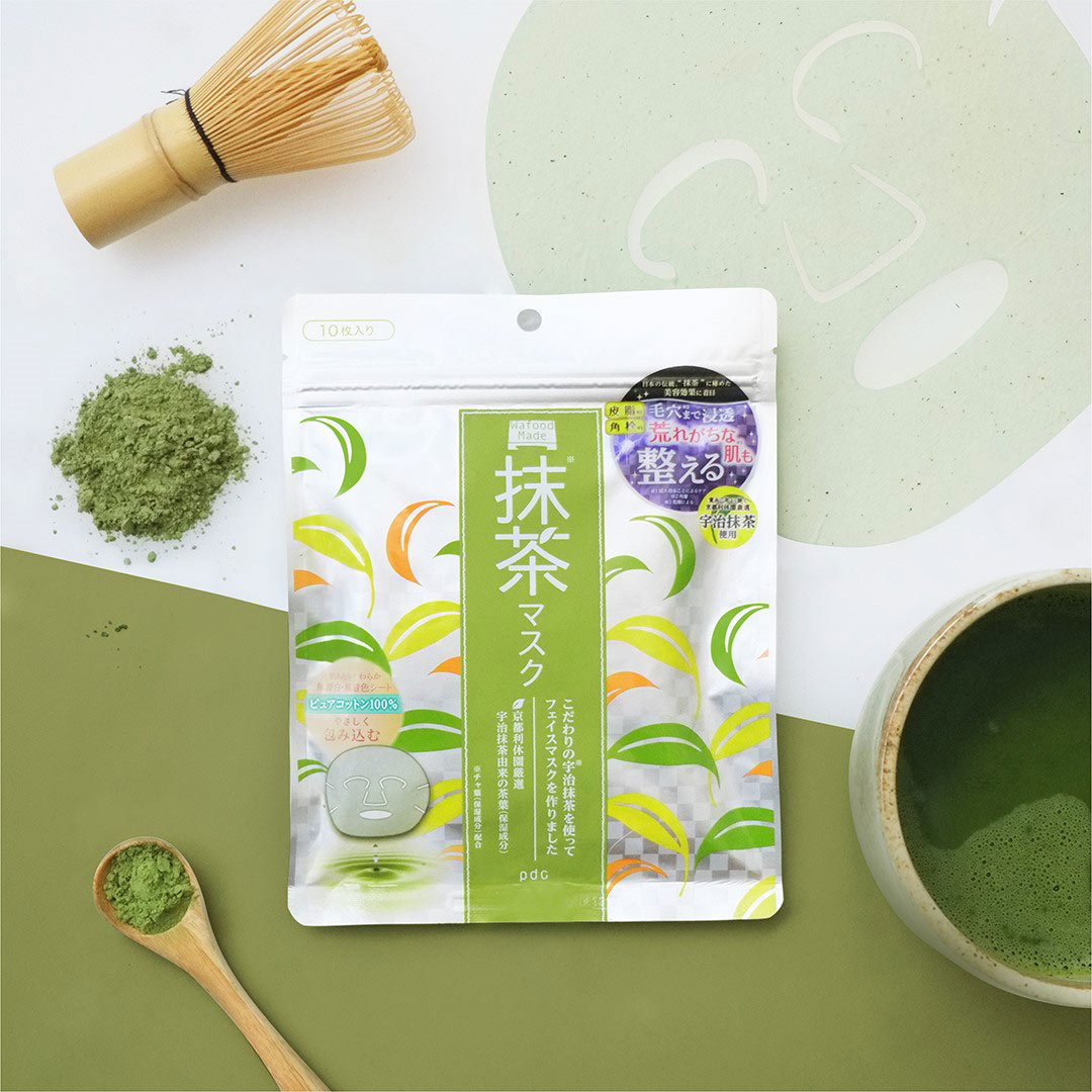 pdc Wafood Made Uji Matcha Sheet Mask