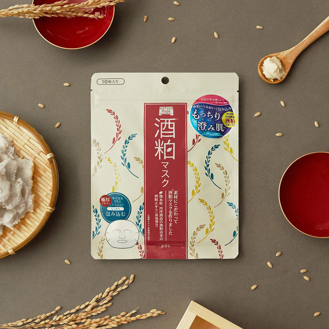 pdc Wafood Made Sake Kasu Sheet Mask
