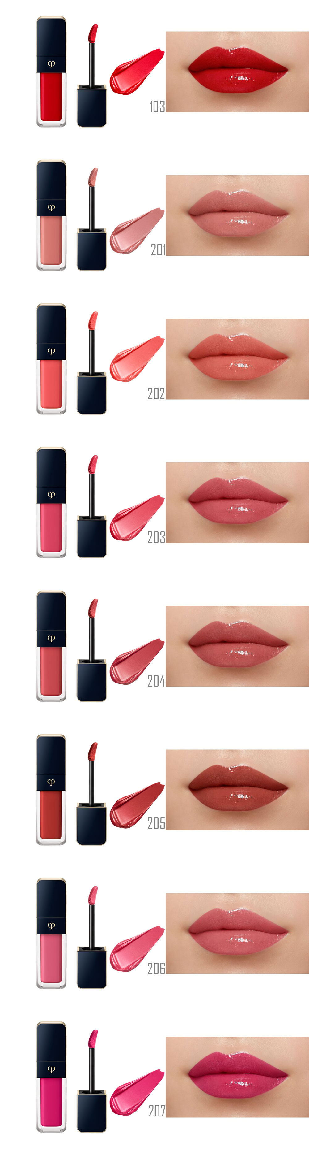 Shiseido Cle De Peau Rouge Creme Brillant Shine