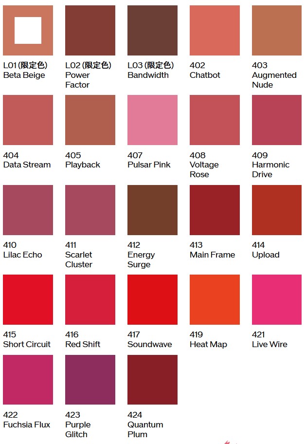 Shiseido Techno Satin Gel Lipstick