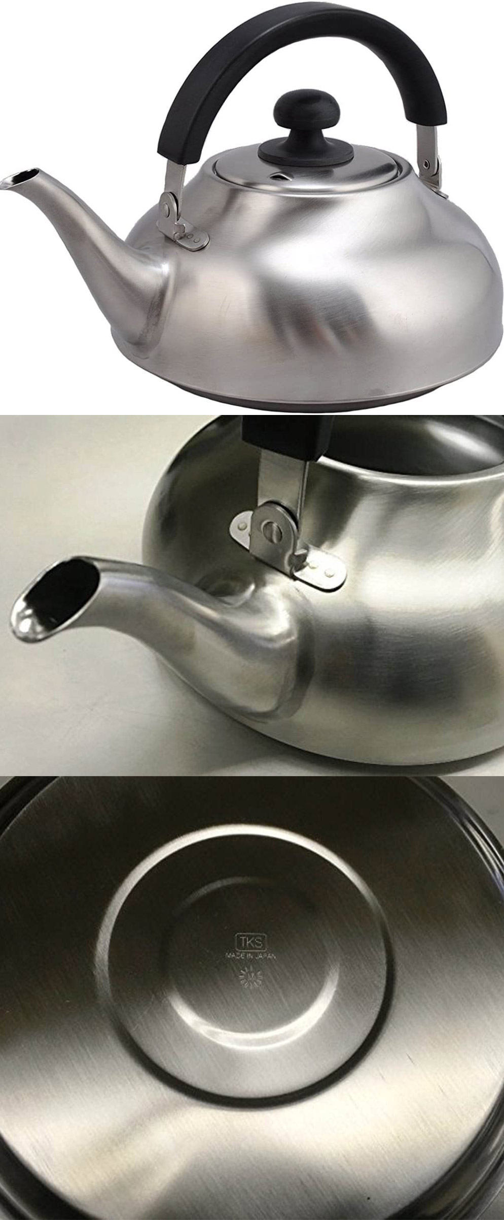 Takei Kibutsu Stainless Trevian Kettle 2.5L Matte