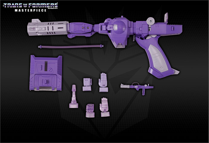 Takara Tomy Transformers Masterpiece MP-29 Destron Laserwave (Shockwave)