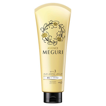 Kao Asience Meguri Inner Supply Hair Pack Strong and Glossy