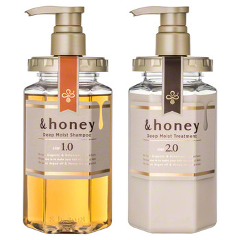 &honey Deep Moist Shampoo 1.0 / Hair Treatment 2.0