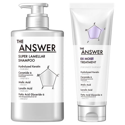 The ANSWER Super Lamellar Shampoo & Conditioner